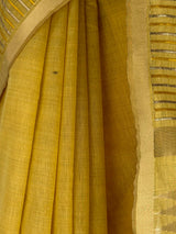MIMOSA Gold Saree Saree — fleets shot full lifestyle