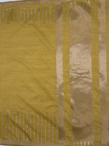 MIMOSA Gold Saree Saree — pallu and zari work detail