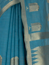 MIMOSA Sapphire Saree Saree — fleets shot full lifestyle