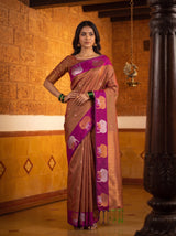 MIMOSA Rani Saree Saree — pose 4 styling detail
