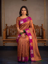 MIMOSA Rani Saree Saree — pose 8 styling detail