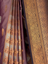 MIMOSA Lavender Saree Saree — fleets shot full lifestyle