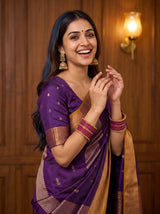 MIMOSA Jamun Saree Saree — pose 10 styling detail