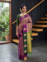 MIMOSA Magenta Saree Saree — pose 5 styling detail