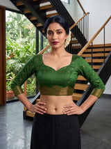 MIMOSA Rama Saree Saree — blouse close-up