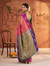 MIMOSA Rani Saree Saree — pose 7 styling detail
