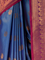 MIMOSA Sapphire Saree Saree — fleets shot full lifestyle