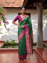 MIMOSA Rama Saree Saree — pose 4 styling detail