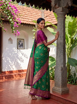 MIMOSA Rama Saree Saree — pose 5 styling detail