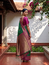 MIMOSA Rama Saree Saree — pose 7 styling detail
