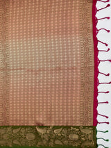 MIMOSA Rani Saree Saree — pallu and zari work detail