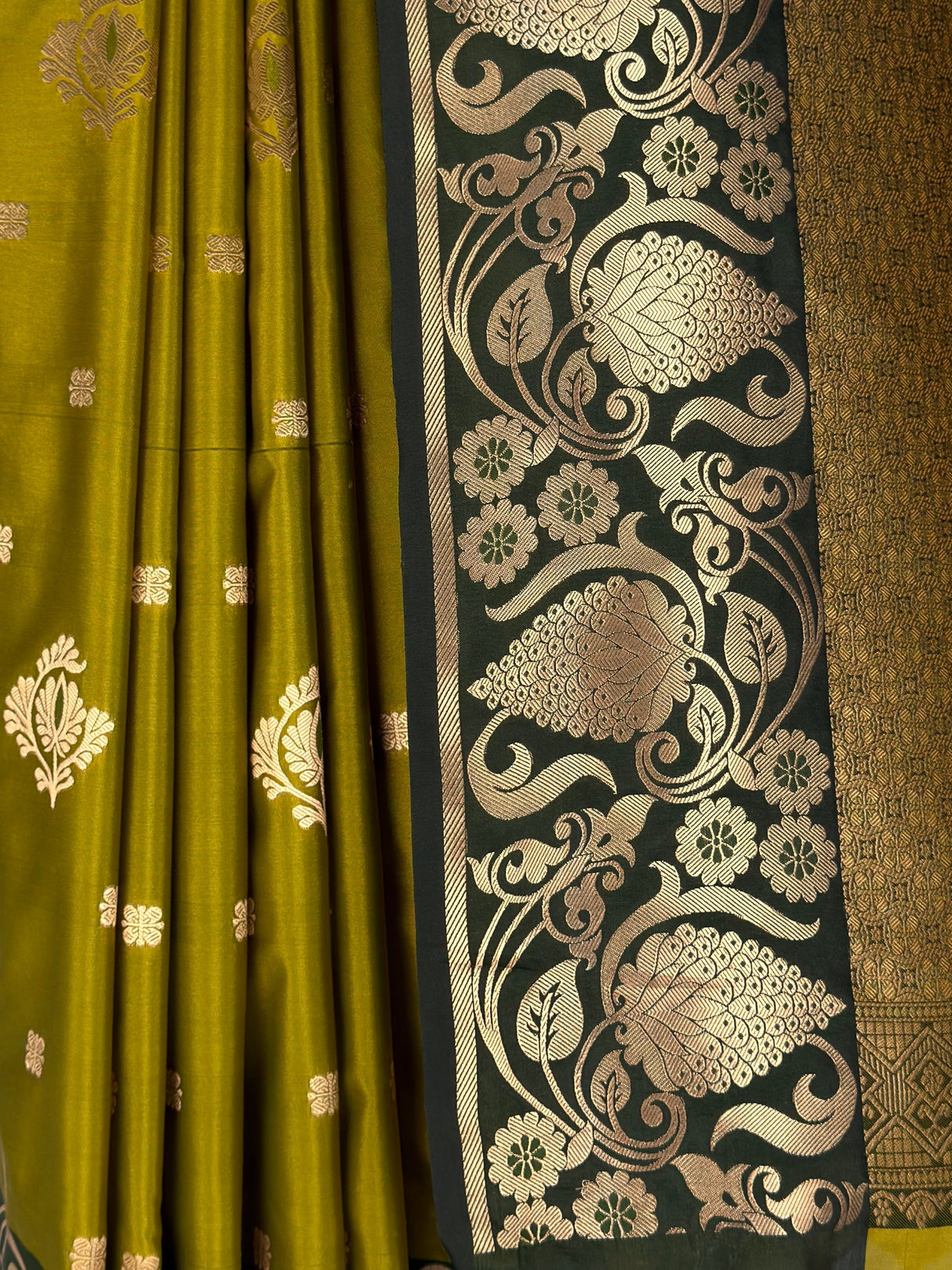 MIMOSA Pista Saree Saree — fleets shot full lifestyle