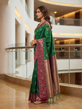 MIMOSA Rama Saree Saree — pose 3 styling detail