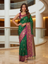 MIMOSA Rama Saree Saree — pose 4 styling detail