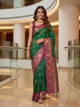 MIMOSA Rama Saree Saree — pose 6 styling detail
