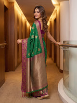 MIMOSA Rama Saree Saree — pose 7 styling detail