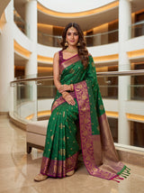 MIMOSA Rama Saree Saree — pose 8 styling detail