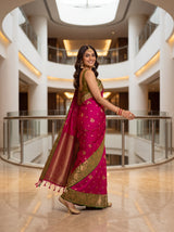 MIMOSA Rani Saree Saree — pose 9 styling detail