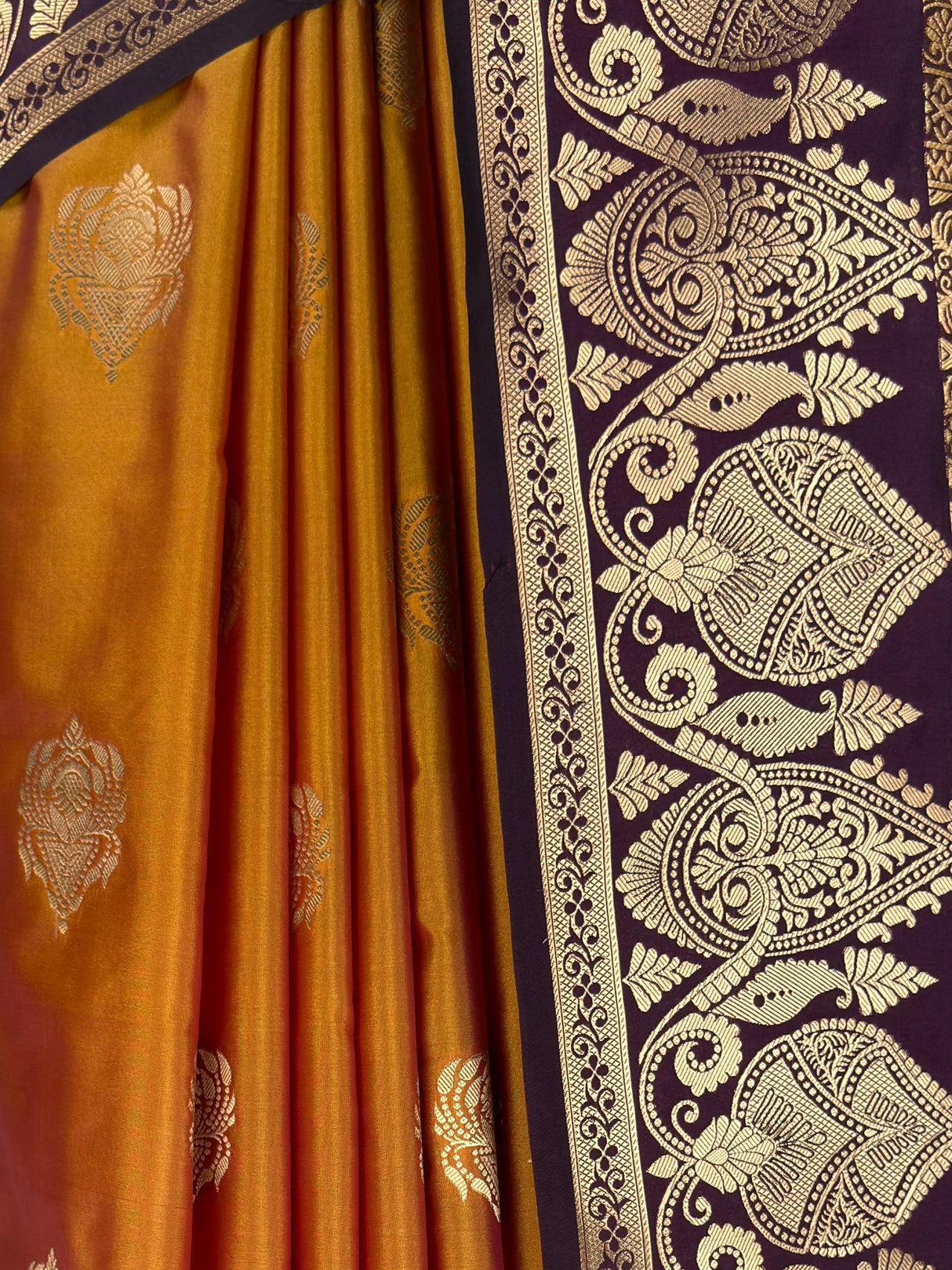 MIMOSA Mustard Saree Saree — fleets shot full lifestyle