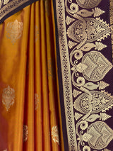 MIMOSA Mustard Saree Saree — fleets shot full lifestyle
