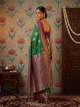MIMOSA Rama Saree Saree — pose 7 styling detail