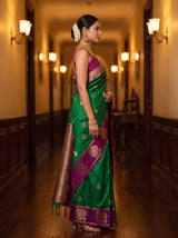 MIMOSA Rama Saree Saree — pose 3 styling detail