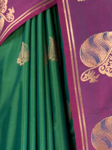 MIMOSA Rama Saree Saree — fleets shot full lifestyle