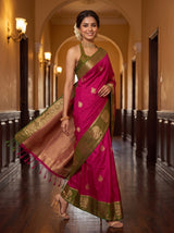 MIMOSA Rani Saree Saree — pose 6 styling detail