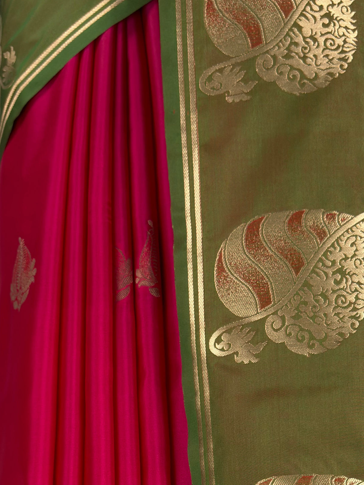 MIMOSA Rani Saree Saree — fleets shot full lifestyle