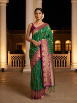 MIMOSA Rama Saree Saree — front view on mannequin