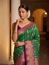 MIMOSA Rama Saree Saree — pose 10 styling detail