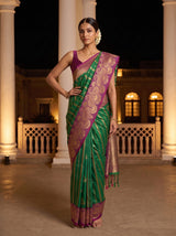 MIMOSA Rama Saree Saree — pose 4 styling detail