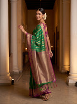 MIMOSA Rama Saree Saree — pose 9 styling detail