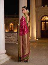 MIMOSA Rani Saree Saree — pose 7 styling detail