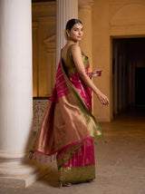 MIMOSA Rani Saree Saree — pose 9 styling detail