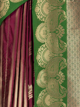 MIMOSA Wine Saree Saree — fleets shot full lifestyle
