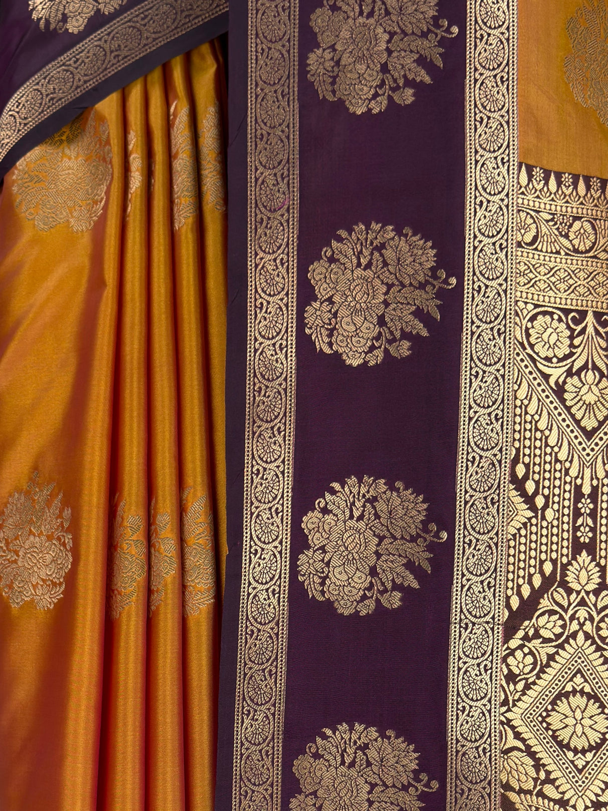 MIMOSA Mustard Saree Saree — fleets shot full lifestyle