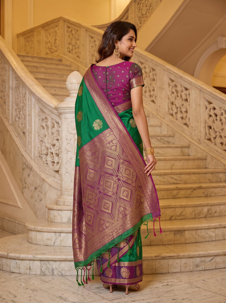 MIMOSA Rama Saree Saree — pose 2 styling detail