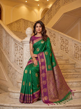 MIMOSA Rama Saree Saree — pose 8 styling detail
