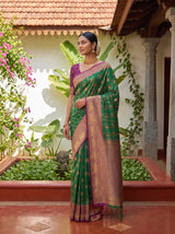 MIMOSA Rama Saree Saree — pose 5 styling detail