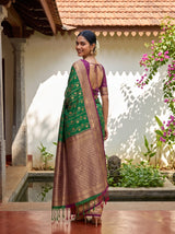 MIMOSA Rama Saree Saree — pose 7 styling detail
