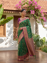MIMOSA Rama Saree Saree — pose 9 styling detail