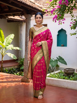 MIMOSA Rani Saree Saree — pose 6 styling detail