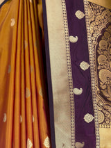 MIMOSA Mustard Saree Saree — fleets shot full lifestyle