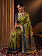 MIMOSA Pista Saree Saree — pose 8 styling detail