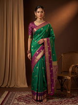 MIMOSA Rama Saree Saree — front view on mannequin