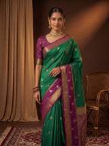 MIMOSA Rama Saree Saree — pose 10 styling detail