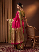 MIMOSA Rani Saree Saree — pose 9 styling detail