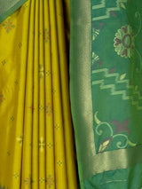 MIMOSA Olive Saree Saree — fleets shot full lifestyle