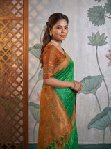 MIMOSA Rama Saree Saree — pose 10 styling detail